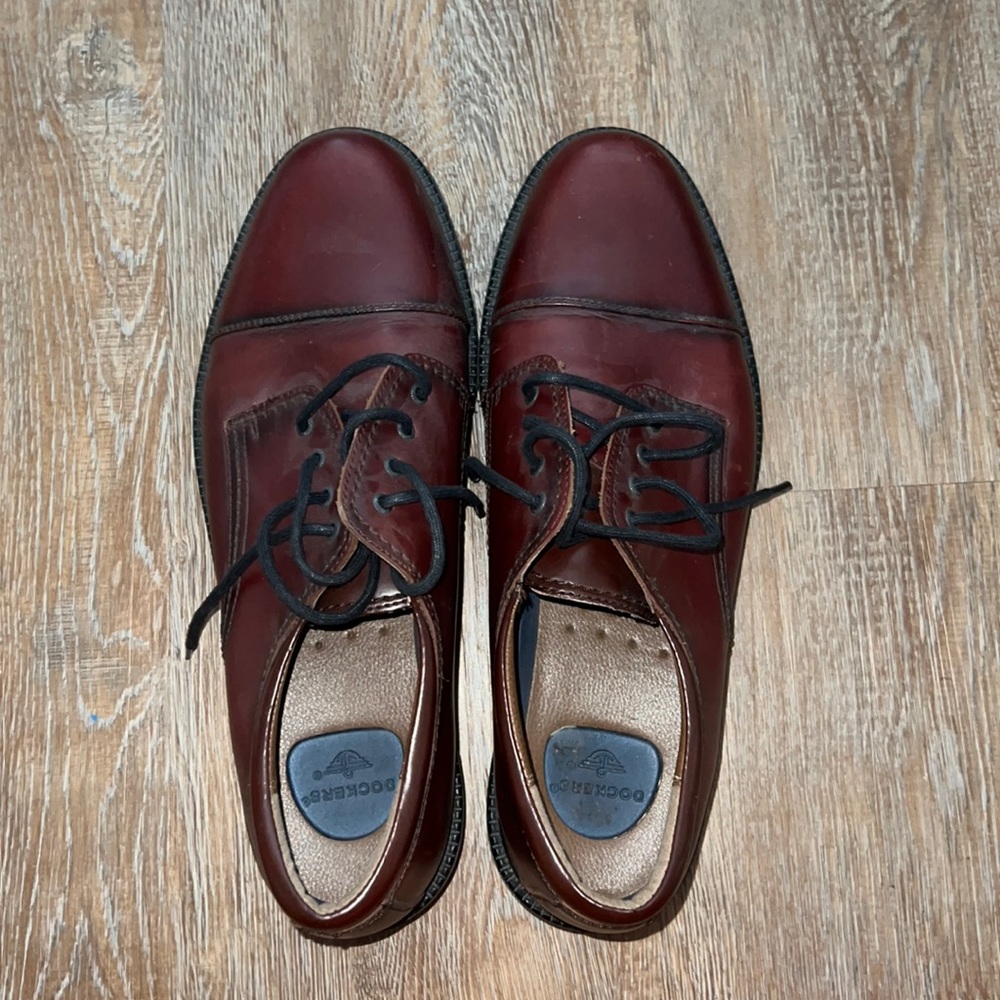 Dockers size 13 brown dress shoes